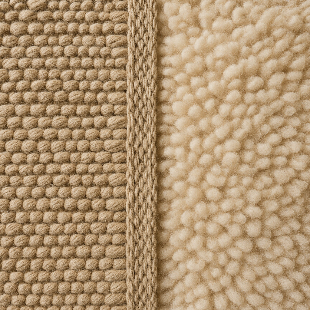 Der Unterschied zwischen gewebten und getufteten Teppichen